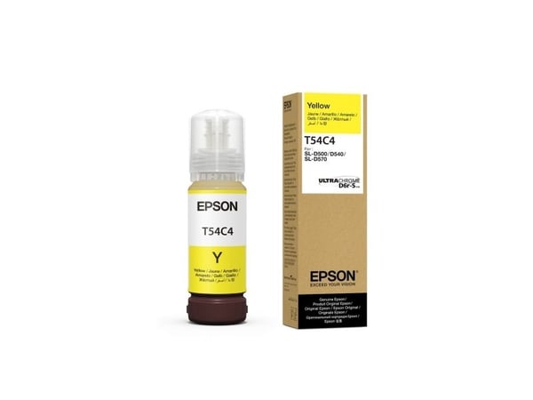 Epson T54C - Gul - original - box - påfyllnadsbläck - för SURELAB D570 Professional Minilab, SL-D500
