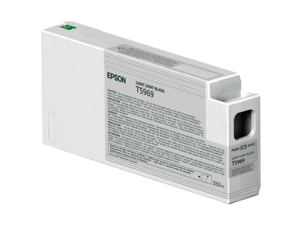 Epson T5969 - 350 ml - light light black - original - bläckpatron - för Stylus Pro 7890, Pro 7900, Pro 9890, Pro 9900, Pro WT7900