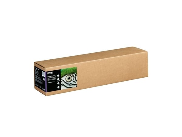 Epson Fine Art II - Bomull - strukturerad matt - 515 mikron - benvit - Rulle (61 cm x 15 m) - 300 g/m² - 1 rulle (rullar) box - lumppapper