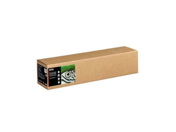 Epson Fine Art Bright II - Bomull - strukturerad matt - 515 mikron - benvit - Rulle (61 cm x 15 m) - 300 g/m² - 1 rulle (rullar) box - lumppapper