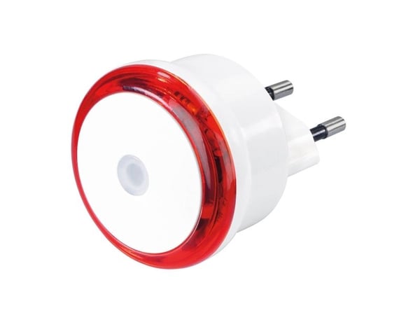 Hama Basic, Pluggbart nattlys, Rød, Hvit, Rød, Universell, IP20, LED