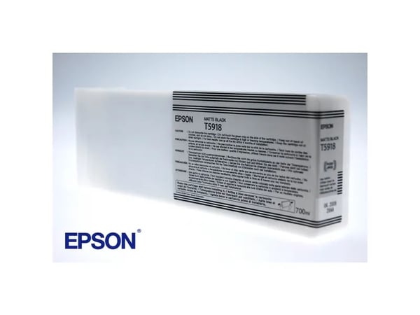 Epson T5918 - 700 ml - mattsvart - original - bläckpatron - för Stylus Pro 11880