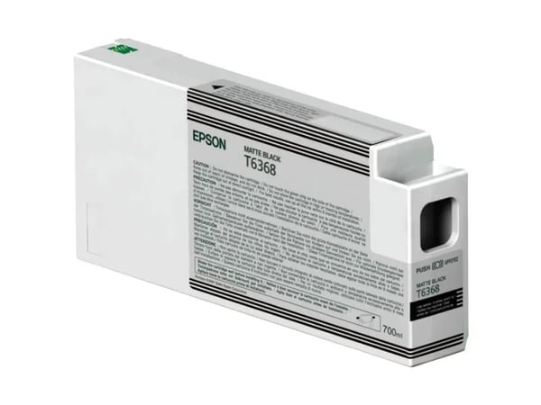 Epson T6368 - 700 ml - mattsvart - original - bläckpatron