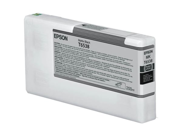 Epson T6538 - 200 ml - mattsvart - original - bläckpatron