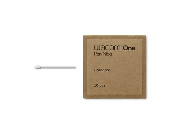Wacom ACK24911Z kynänkärjet, 10 kpl, valkoiset, Wacom One -kynään