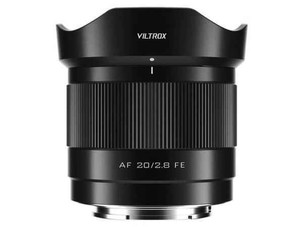 VILTROX AF 20mm F2,8 AIR-objektiivi, Sony E -kiinnitys
