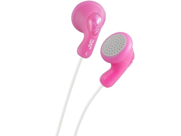 JVC HA-F14 Gumy phones - Ørepropper - ørepropp - kablet - 3,5 mm jakk - ferskenrosa