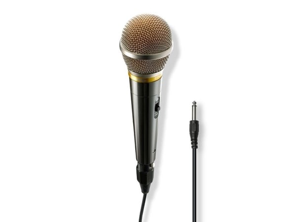 Hama Vocal Pro, Dynamisk mikrofon, -71 dB, 100 - 10000 hz, 600 O, Riktad, Kabel