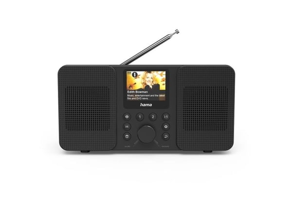 Hama 00054257, Personal, Digital, DAB, DAB+, FM, 3 W, TFT, 6,1 cm (2.4")