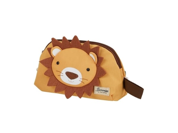 Samsonite Happy Sammies Eco, Unisex, Handväska, Dragkedja, Orange, Mönstrad, Lion Lester