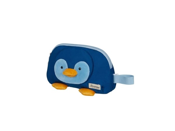 Samsonite Happy Sammies Eco, Unisex, Handväska, Dragkedja, Blå, Mönstrad, Penguin Peter