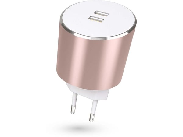Kit USBMCALUEU3RG, Innendørs, AC, 5 V, 3,4 A, Rosegull