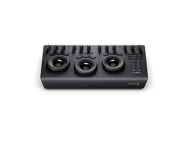 Blackmagic Design DaVinci Resolve Micro Panel, kontrollpanel, svart