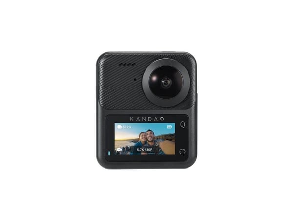 Kandao QooCam 3 - Travel Combo - 360° action-kamera - 5.7K / 30 fps - Langaton LAN, Bluetooth
