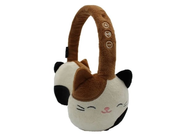 Hodetelefoner SQUISHMALLOWS Cam, Bluetooth 5.0., plysjhodetelefoner, med mikrofon, HMSQM-BT-CAM