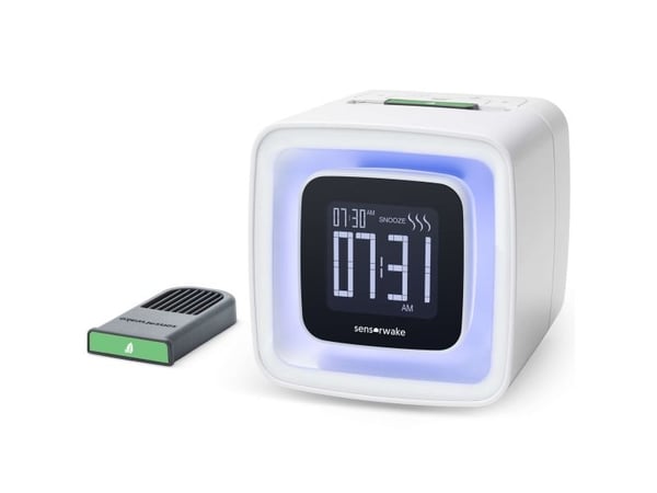 SensorWake 2 olfactory - Alarmklokke - rektangulær - peppermynte - elektronisk - skrivebord
