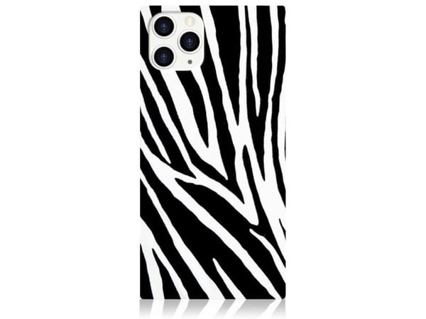 iDecoz ZB954PC7, Suojus, Apple, iPhone 11 Pro, 14,7 cm (5.8"), Valkoinen, musta
