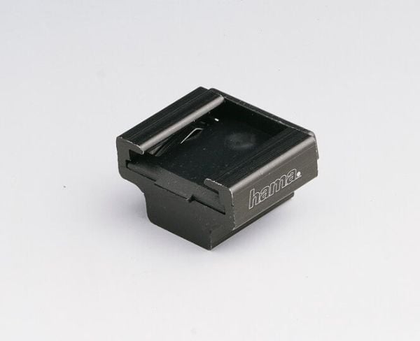 Hama Mounting Shoe with Insulating Plate, Musta, 9 g, 23 g, 105 mm, 90 mm, 25 mm
