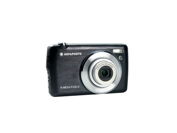 AgfaPhoto Realishot DC8200 - Digitalkamera - kompakt - 8.0 MP / 18.0 MP (interpolerat) - 1 080 p - 8x optisk zoom - svart