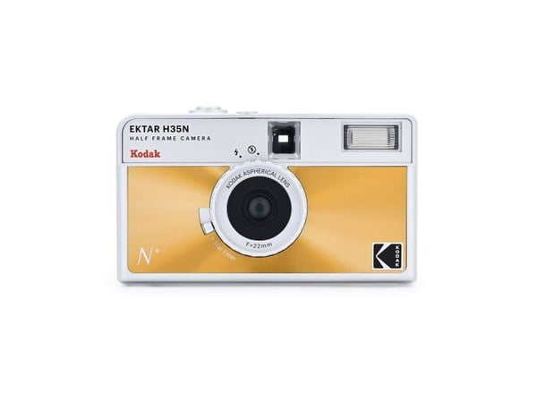 Kodak EKTAR H35N filmkamera, glasert oransje