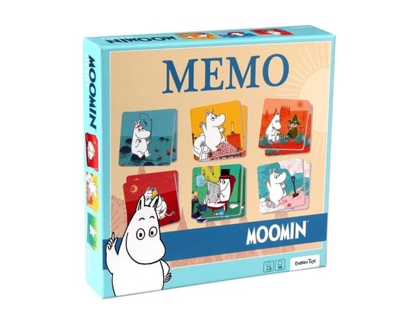 Barbo Toys Moomin Memo memospill, 36 stk., 4+