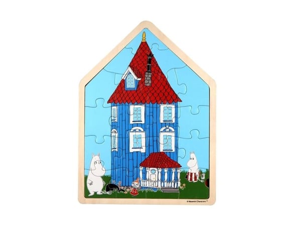 Mummi - trepuslespill - Hus