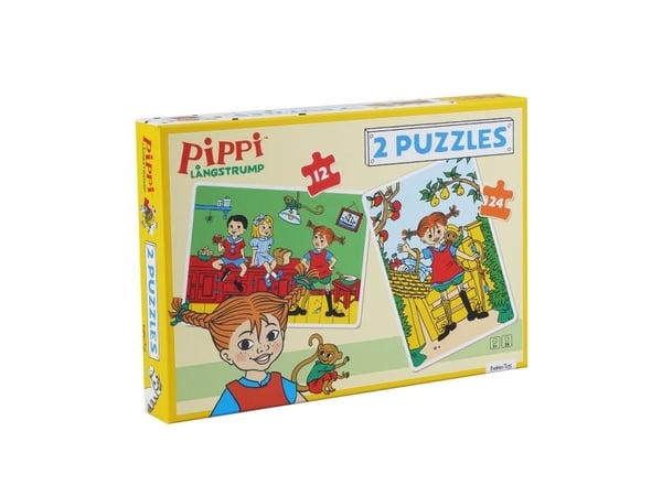 Pippi Langstrømpe – 2 puslespill
