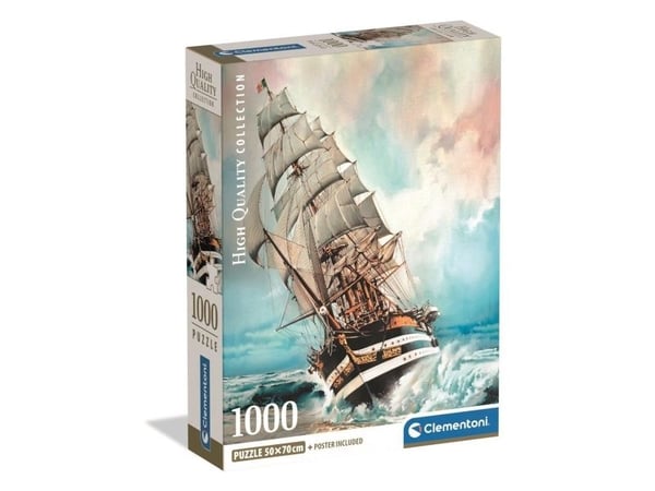 Clementoni Puslespil HQC Amerigo Vespucci, 1000 brikker