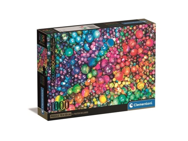 Clementoni pussel Marvellous Marbles, 1 000 bitar