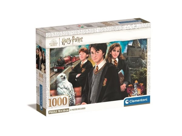 Clementoni Puslespil HQC Harry Potter, 1000 brikker