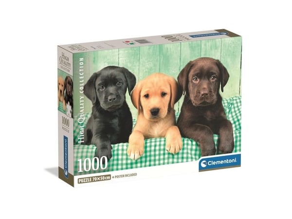 Clementoni Puslespil HQC Three Labs, 1000 brikker
