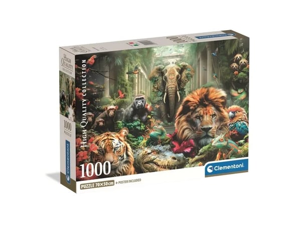 Pussel HQC Mystic Jungle, 1000 bitar