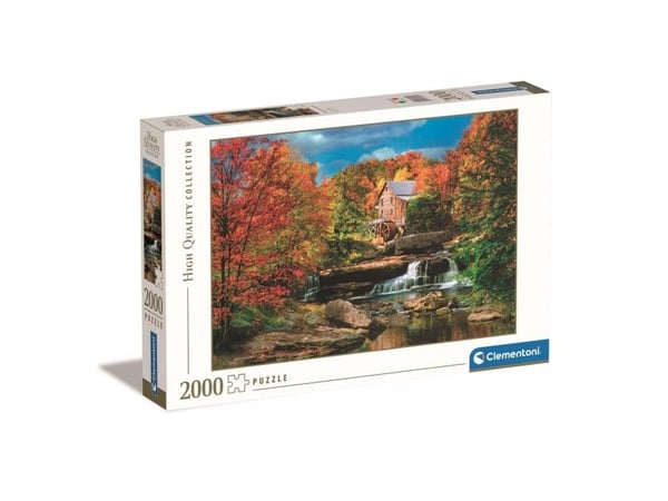 Clementoni Puslespil HQC Glade Creek Grist Mill, 2000 brikker