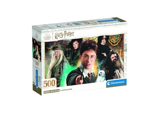 Clementoni 35534 puslespill 500 stk. Harry Potter Compact