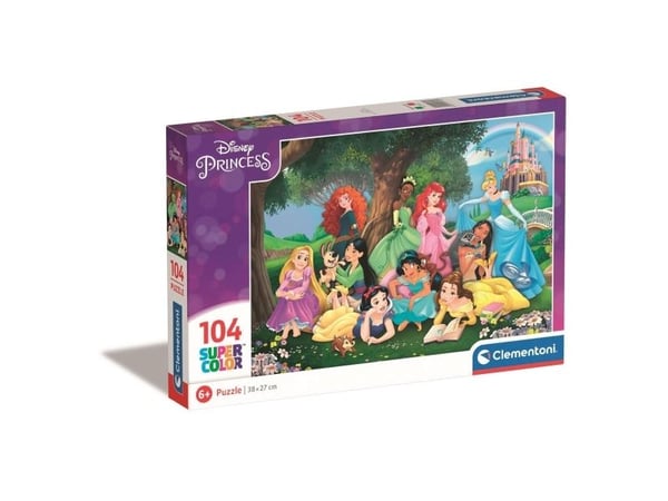 Clementoni Puslespil Disney Prinsesser, 104 brikker