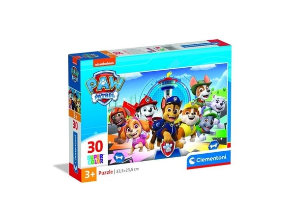 Clementoni Puslespil Paw Patrol, 30 brikker
