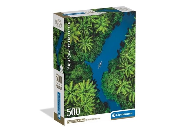 CLE puzzle 500 Compact Tropical Flygfoto 35592