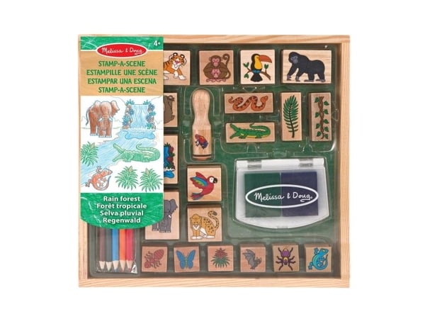 MAC ARS Stamp a Scene RainForest GML