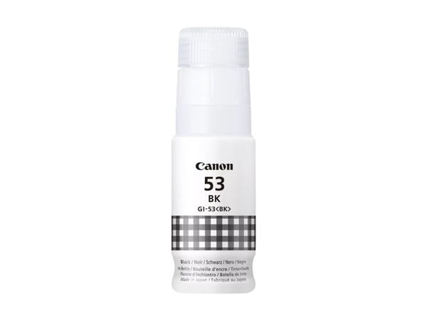 Canon GI 53 BK - Svart - original - påfyllnadsbläck - för PIXMA G550, G650