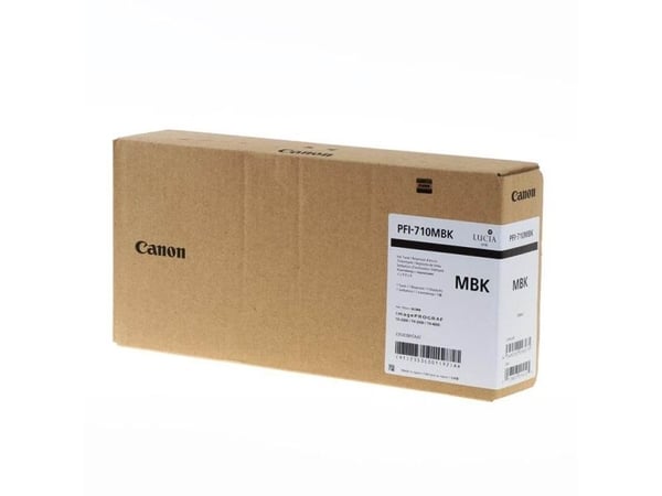 Canon PFI-710 MBK - 700 ml - mattsvart - original - bläcktank - för imagePROGRAF TX-3000, TX-3100, TX-4000, TX-4100