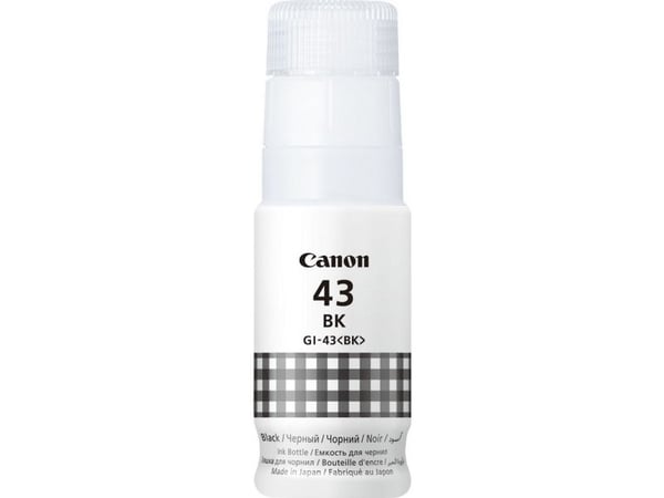 Canon GI 43 BK - Sort - original - blækrefill - for PIXMA G540, G640