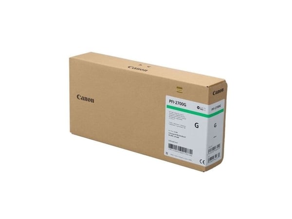 Canon PFI-2700 G - 700 ml - grønn - original - blekkbeholder - for imagePROGRAF GP-2000, GP-4000