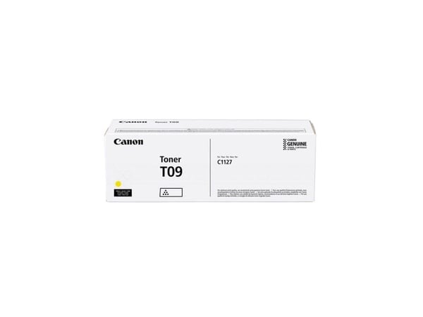 Canon T09 - Gul - original - tonerpatron - for i-SENSYS X C1127i, X C1127iF, X C1127P