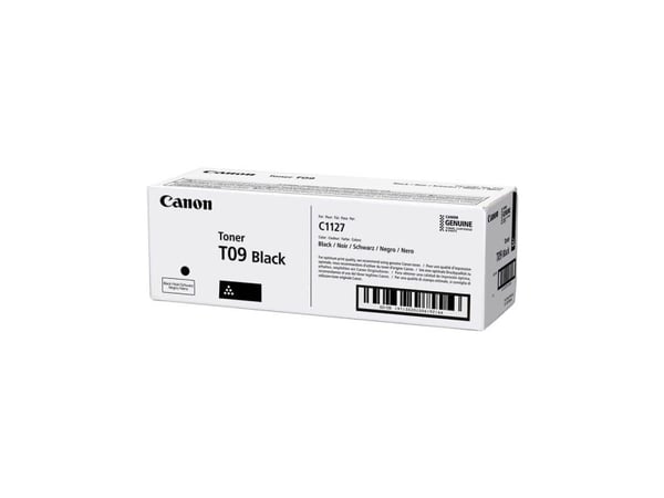 Canon T09 musta värikasetti 7600 sivua, i-SENSYS X C1127i/C1127iF/C1127P