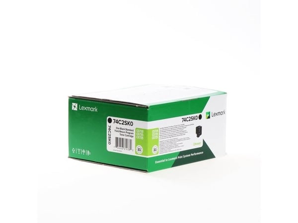 Lexmark 74C2SK0, 7000 sivua, Musta, 1 kpl