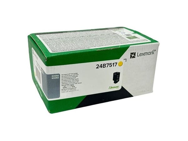 Lexmark - Gul - original - tonerkassett - för Lexmark XC4342, XC4352