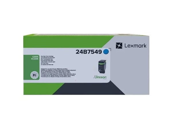 Lexmark 24B7549 syaani värikasetti C2335 11700 sivua alkuperäinen