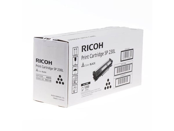 Ricoh 408295, 1200 sivua, Musta, 1 kpl