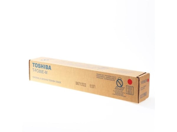 Toshiba TFC65EM - Magenta - original - tonerkassett - för e-STUDIO 5540C, 5540CSE, 6540C, 6540CSE, 6550C, 6550CSE