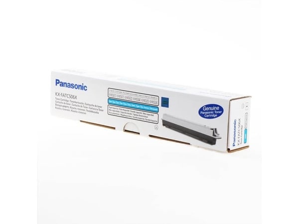 Panasonic KX-FATC506X - Cyan - original - tonerpatron - for KX-MC6015, MC6020, MC6020HX, MC6020PD, MC6040, MC6255, MC6260